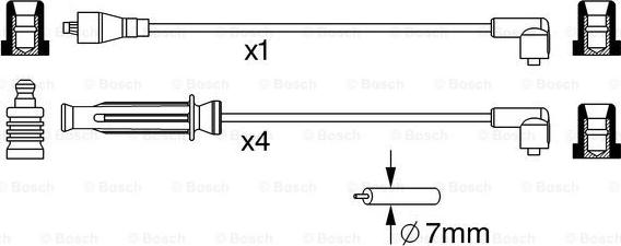 BOSCH 0 986 357 236 - Augstsprieguma vadu komplekts ps1.lv