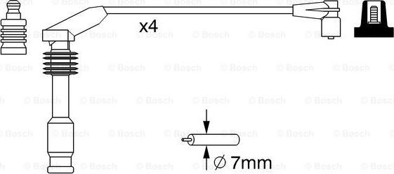 BOSCH 0 986 357 226 - Augstsprieguma vadu komplekts ps1.lv