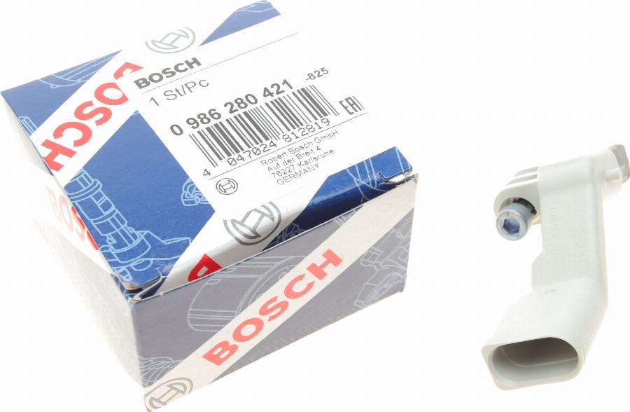 BOSCH 0 986 280 421 - Impulsu devējs, Kloķvārpsta ps1.lv