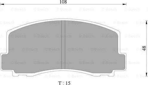 BOSCH 0 986 AB9 017 - Bremžu uzliku kompl., Disku bremzes ps1.lv