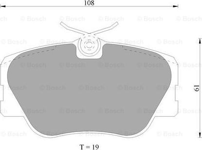 BOSCH 0 986 AB4 690 - Bremžu uzliku kompl., Disku bremzes ps1.lv