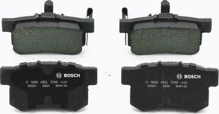 BOSCH 0 986 AB1 596 - Bremžu uzliku kompl., Disku bremzes ps1.lv