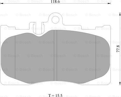 BOSCH 0 986 AB2 286 - Bremžu uzliku kompl., Disku bremzes ps1.lv