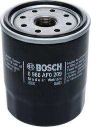 BOSCH 0 986 AF0 209 - Eļļas filtrs ps1.lv