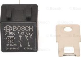 BOSCH 0 986 AH0 625 - Relejs, Darba strāva ps1.lv