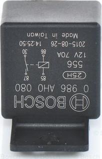 BOSCH 0 986 AH0 080 - Relejs, Darba strāva ps1.lv