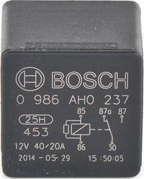 BOSCH 0 986 AH0 237 - Relejs, Darba strāva ps1.lv