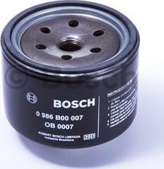 BOSCH 0 986 B00 007 - Eļļas filtrs ps1.lv