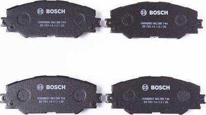 BOSCH 0 986 BB0 962 - Bremžu uzliku kompl., Disku bremzes ps1.lv