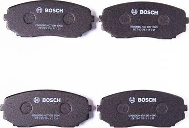 BOSCH 0 986 BB0 407 - Bremžu uzliku kompl., Disku bremzes ps1.lv