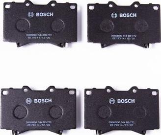 BOSCH 0 986 BB0 544 - Bremžu uzliku kompl., Disku bremzes ps1.lv