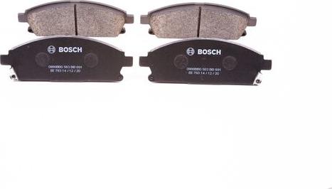 BOSCH 0 986 BB0 563 - Bremžu uzliku kompl., Disku bremzes ps1.lv