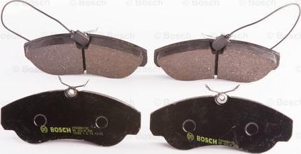 BOSCH 0 986 BB0 155 - Bremžu uzliku kompl., Disku bremzes ps1.lv