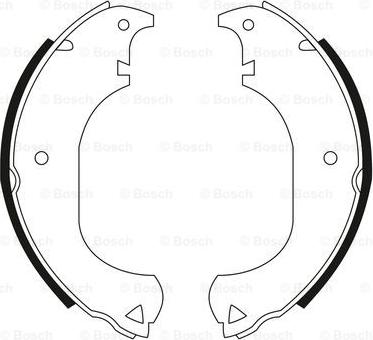 BOSCH 0 986 BB3 521 - Bremžu loku komplekts ps1.lv