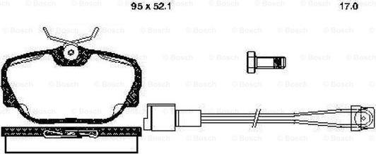 BOSCH 0 986 TB2 621 - Bremžu uzliku kompl., Disku bremzes ps1.lv