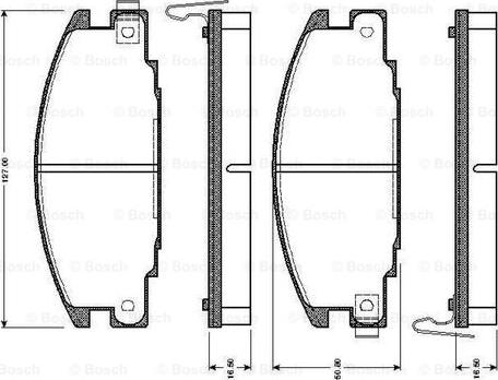 BOSCH 0 986 TB2 011 - Bremžu uzliku kompl., Disku bremzes ps1.lv