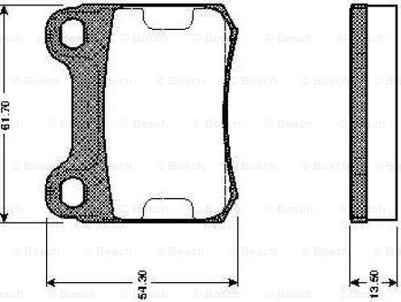 BOSCH 0 986 TB2 084 - Bremžu uzliku kompl., Disku bremzes ps1.lv