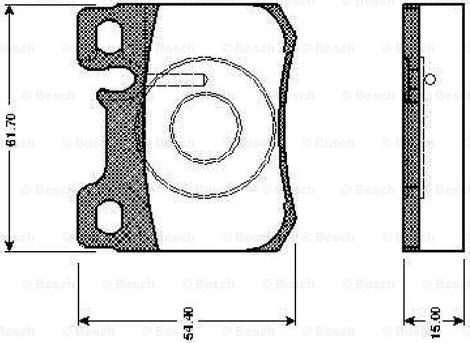 BOSCH 0 986 TB2 085 - Bremžu uzliku kompl., Disku bremzes ps1.lv