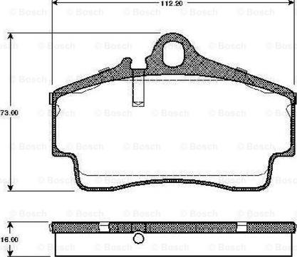 BOSCH 0 986 TB2 765 - Bremžu uzliku kompl., Disku bremzes ps1.lv