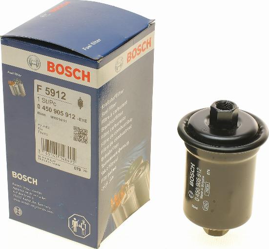 BOSCH 0 450 905 912 - Degvielas filtrs ps1.lv