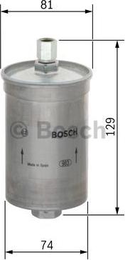 BOSCH 0 450 905 401 - Degvielas filtrs ps1.lv