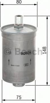 BOSCH 0 450 905 198 - Degvielas filtrs ps1.lv