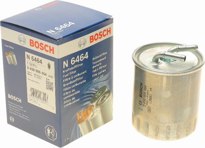 BOSCH 0 450 906 464 - Degvielas filtrs ps1.lv