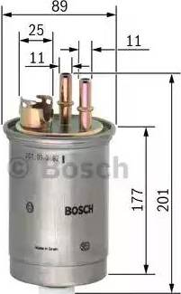 BOSCH 0 450 906 308 - Degvielas filtrs ps1.lv