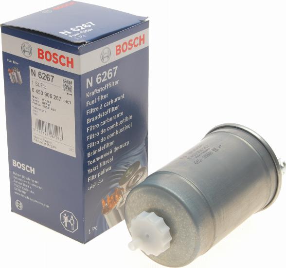 BOSCH 0 450 906 267 - Degvielas filtrs ps1.lv