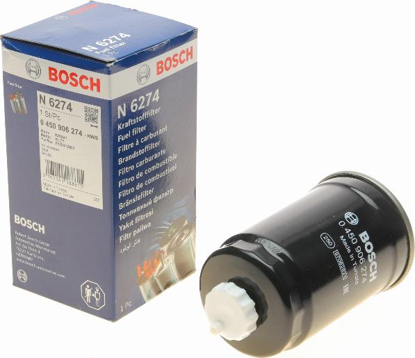 BOSCH 0 450 906 274 - Degvielas filtrs ps1.lv