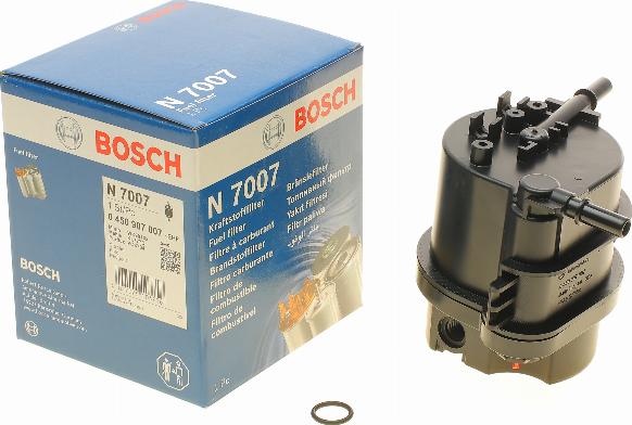 BOSCH 0 450 907 007 - Degvielas filtrs ps1.lv