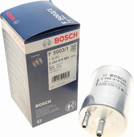 BOSCH 0 450 915 003 - Degvielas filtrs ps1.lv