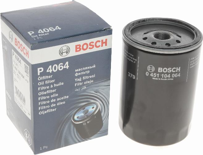 BOSCH 0 451 104 064 - Eļļas filtrs ps1.lv