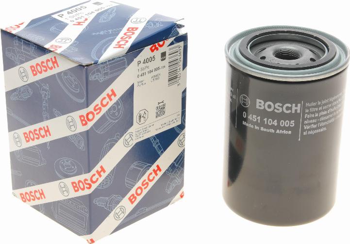 BOSCH 0 451 104 005 - Eļļas filtrs ps1.lv