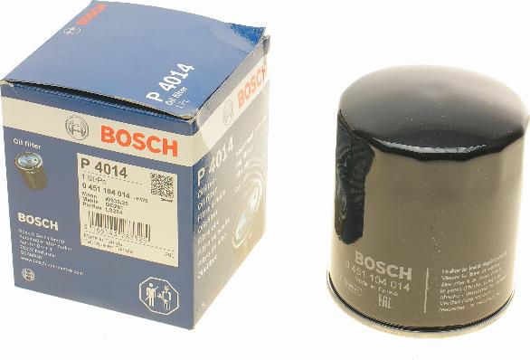 BOSCH 0 451 104 014 - Eļļas filtrs ps1.lv