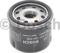 BOSCH 0 451 104 025 - Eļļas filtrs ps1.lv