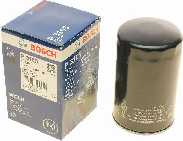 BOSCH 0 451 103 105 - Eļļas filtrs ps1.lv