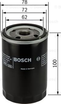 BOSCH 0 451 103 111 - Eļļas filtrs ps1.lv