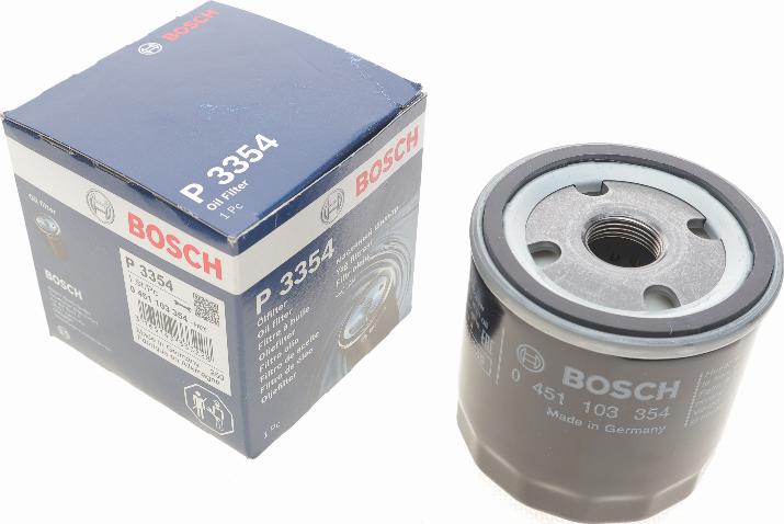 BOSCH 0 451 103 354 - Eļļas filtrs ps1.lv