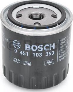 BOSCH 0 451 103 353 - Eļļas filtrs ps1.lv