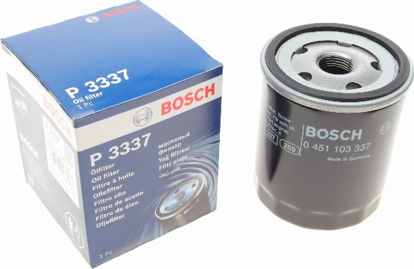 BOSCH 0 451 103 337 - Eļļas filtrs ps1.lv