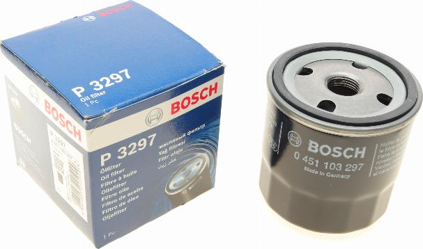 BOSCH 0 451 103 297 - Eļļas filtrs ps1.lv