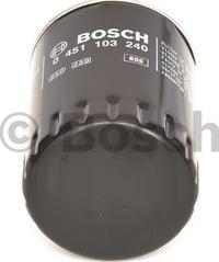 BOSCH 0 451 103 240 - Eļļas filtrs ps1.lv