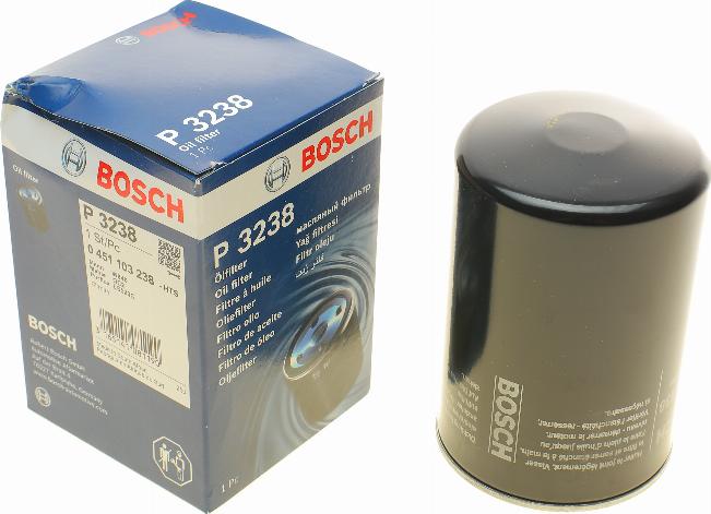 BOSCH 0 451 103 238 - Eļļas filtrs ps1.lv