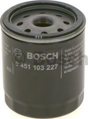 BOSCH 0 451 103 227 - Eļļas filtrs ps1.lv