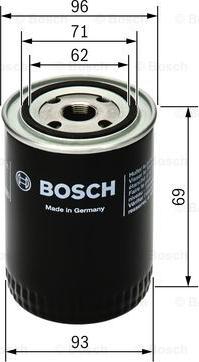 BOSCH 0 451 103 274 - Eļļas filtrs ps1.lv