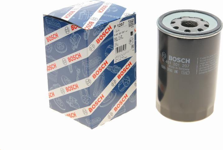 BOSCH 0 451 301 207 - Eļļas filtrs ps1.lv