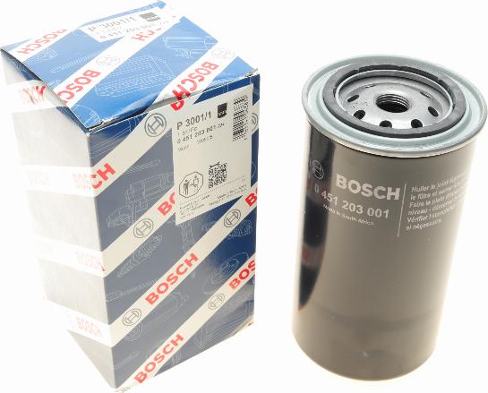 BOSCH 0 451 203 001 - Eļļas filtrs ps1.lv