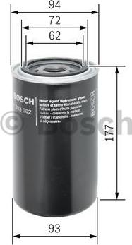 BOSCH 0 451 203 002 - Eļļas filtrs ps1.lv