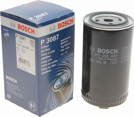 BOSCH 0 451 203 087 - Eļļas filtrs ps1.lv